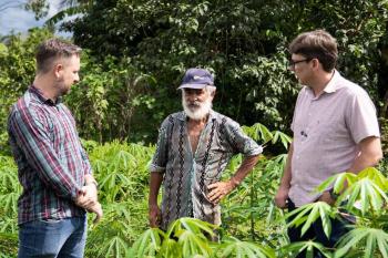 Programa Campo Produtivo da Prefeitura beneficia propriedade com plantio de mais de 2 mil mudas de cacau