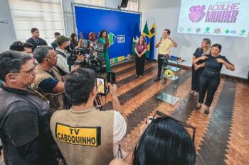 Acolhe Mulher facilita primeiro contato com a rede de proteção; serviço oferece atendimento remoto durante 24 horas 