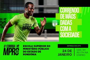 Entrega de kits para inscritos na 6ª Corrida do MPRO será neste sábado (24/1) na Empro