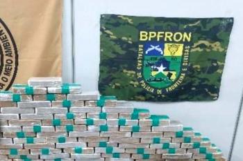  PF, PM e PRF apreendem 390 quilos de drogas com casal na zona rural 