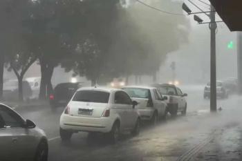 Chuvas e ventos fortes voltam a causar estragos em cidades do RS