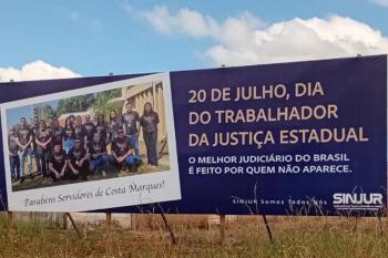 SINJUR homenageia servidores de todas as comarcas de Rondônia no Dia do Trabalhador da Justiça Estadual