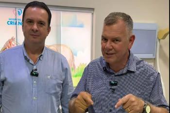 Hospital da Criança de Jaru é entregue com recursos de emenda de Dr. Luis do Hospital e Lúcio Mosquini