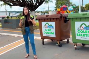 Prefeitura oirienta população sobre descarte correto de resíduos sólidos