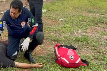 Motociclista é espancado e roubado após sair de bar na zona leste
