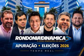 Acompanhe a apuração das eleições 2026 em tempo real pelo Rondônia Dinâmica
