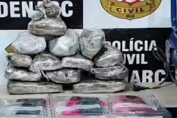 DENARC prende integrantes de facção e apreende 7 kg de droga 