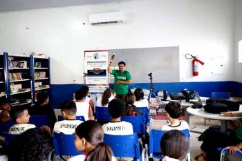 Pontão de Cultura Diversidade Amazônica capacita estudantes de Vilhena 