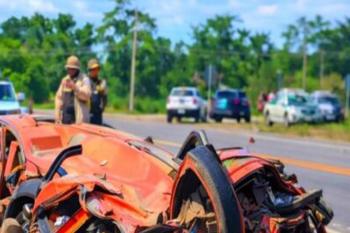  Colisão entre dois carros deixa um morto e três feridos próximo a Monte Negro