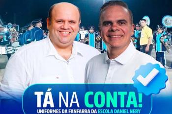 Deputado Alan Queiroz destina R$ 80 mil para uniformes da Fanfarra da Escola Daniel Nery