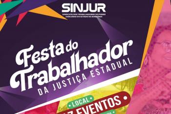 SINJUR celebra o Dia do Trabalhador da Justiça Estadual com almoço para filiados em Porto Velho