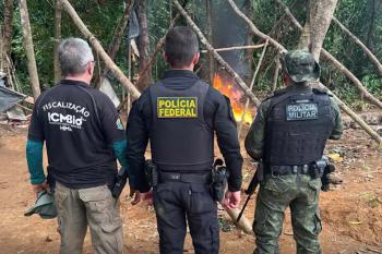 Garimpos ilegais no Amapá e Pará são alvos de operação da PF