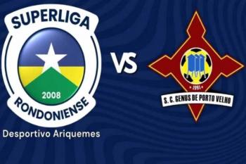 Desportivo Ariquemes enfrenta Sport Club Genus neste sábado (10) na Arena Renascer