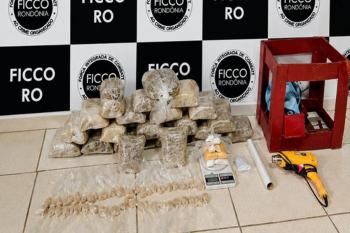 FICCO/RO prende quatro suspeitos de tráfico de drogas em Porto Velho