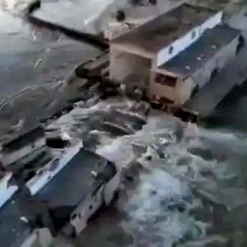 Sete pessoas estão desaparecidas após colapso de barragem na Ucrânia