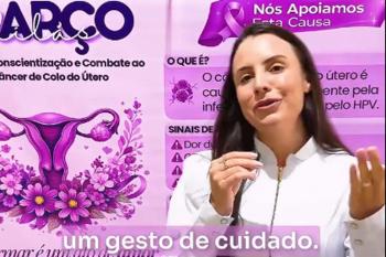 Prefeitura de Espigão do Oeste realiza campanha na prevenção do câncer de colo do útero