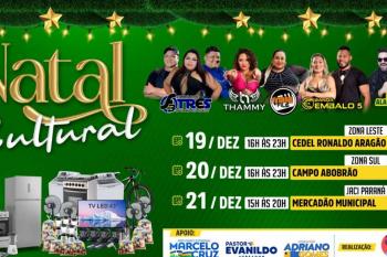  Marcelo Cruz realiza Natal Cultural na Zona Leste, Zona Sul e Jaci-Paraná com shows e premiações 