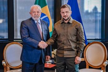Guerra na Ucrânia: Presidente Volodymyr Zelensky diz que governo Lula prioriza 