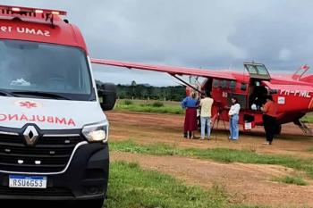 Prefeitura viabiliza transferência aérea de paciente cardiopata para cirurgia de alto risco no Paraná