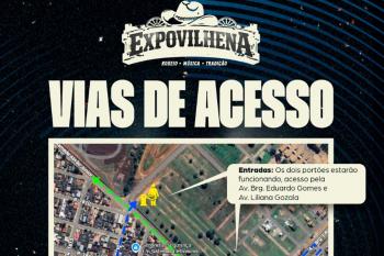 Prefeitura de Vilhena organiza alterações no trânsito para acesso à ExpoVilhena