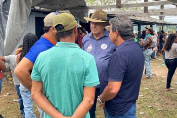 Não é só uma visita é também uma escuta ativa dos problemas do povo de Rondônia, diz Carlos Magno