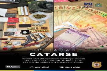 Polícia Civil deflagra operação contra tráfico de drogas em Alvorada