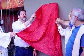 Deputado Alex Redano participa da inauguração da Padaria Solidária da Associação São Tiago Maior  