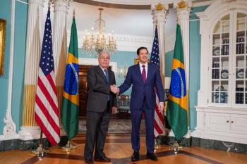 Mauro Vieira e Rubio participam de encontro de chanceleres do G20
