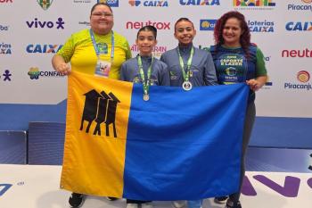  Atleta porto-velhense conquista prata no Torneio Nacional de Ginástica Aeróbica