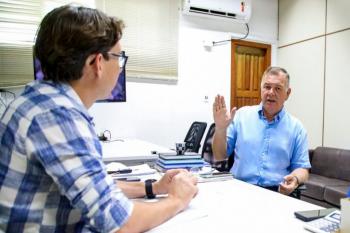 Prefeitura de Jaru inicia construção de calçadas com recursos destinados por Lúcio Mosquini