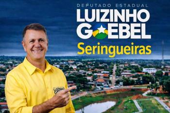 Deputado Luizinho Goebel confirma presença no lançamento de programas rurais em Seringueiras