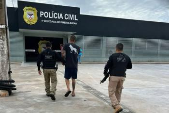Polícia Civil prende acusado de sequestro e homicídio em Costa Marques e São Francisco do Guaporé