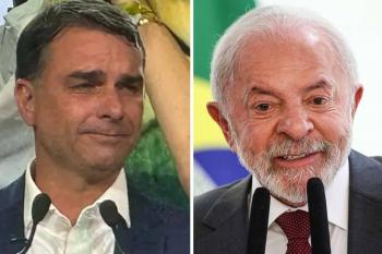 Flávio Bolsonaro e Lula vão disputar segundo turno da eleição presidencial