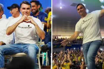 Flávio Bolsonaro se manifesta após críticas por dancinha alegre em Rondônia enquanto o pai está na UTI
