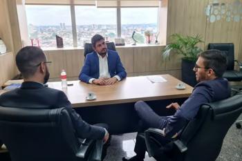 Jean Mendonça recebe dirigentes da Defensoria Pública de Rondônia e discute pautas de interesse do estado