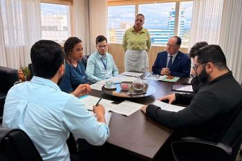 Deputado Pedro Fernandes recebe equipe da OCB para tratar de demandas do cooperativismo em Rondônia