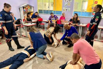 Treinamento ensina sobre segurança para servidores e alunos