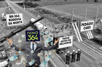 Senado põe a Nova 364 contra a parede com fiscalização na rodovia verifica pedágios abusivos, pressa no contrato e obra que não aparece