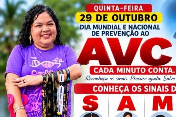 Cacoal terá ação de prevenção ao AVC nesta quinta-feira, 29 de outubro