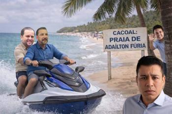 Hildon sai da letargia, “invade a praia” de Adaílton Fúria e vê até o vice do adversário acenar para seu projeto