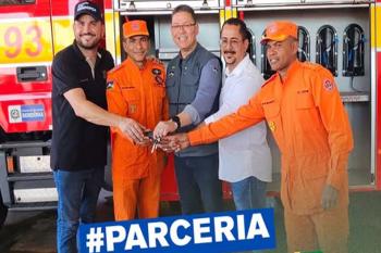 Jean Mendonça agradece ao governador por destina R$ 3,3 milhões para construção da nova sede do Corpo de Bombeiros