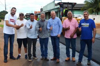 Deputado Ezequiel Neiva destaca transformação urbana com obras de recapeamento em Cerejeiras