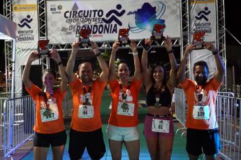 Corredores de vários municípios participam de Circuito Horizontes de Rondônia com apoio de Cirone 