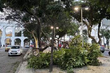 Defesa Civil do Rio envia alerta severo para ventos fortes