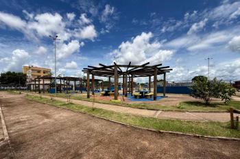 Praça das Camélias passa por revitalização completa na zona Sul de Porto Velho
