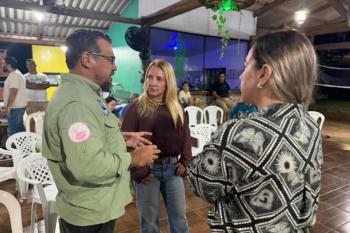 Ieda Chaves destina R$ 100 mil e acompanha Qualifica Rondônia em Vila Calderita