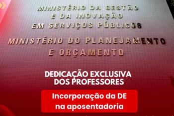 SINDSEF/RO se reune com MGI para cobrar incorporação da dedicação execlusiva na aposentadoria dos professores transpostos