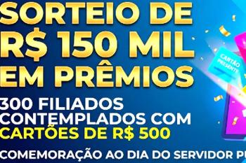 Confira os Ganhadores – SINDSEF-RO sorteia 300 cartões-presente de R$ 500 em homenagem ao Dia do Servidor Público