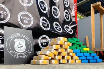 FICCO/ES e FICCO/RO apreendem 41,5 kg de cocaína