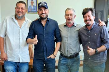 Jean Mendonça destaca parceria com prefeito e vereador e reforça apoio a Alta Floresta do Oeste